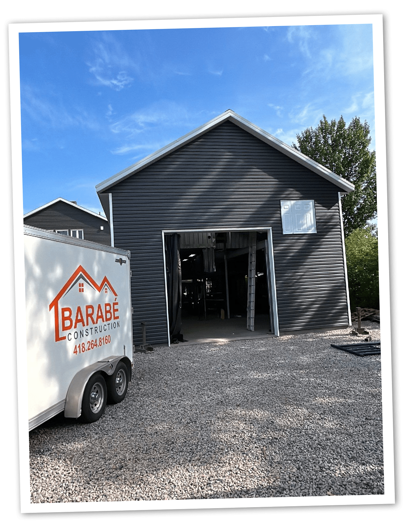 Barabé Construction Revêtement extérieur maison